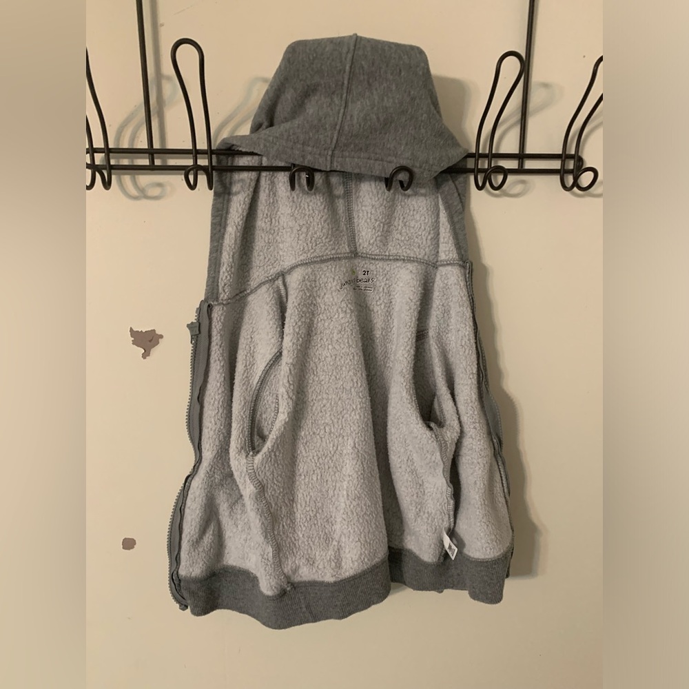 Jumping Beans Size 2T Gray Hoodie